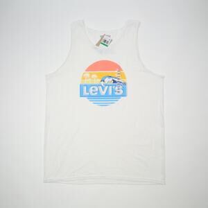 Levi's Men's Bocay Tank White Size L 1797